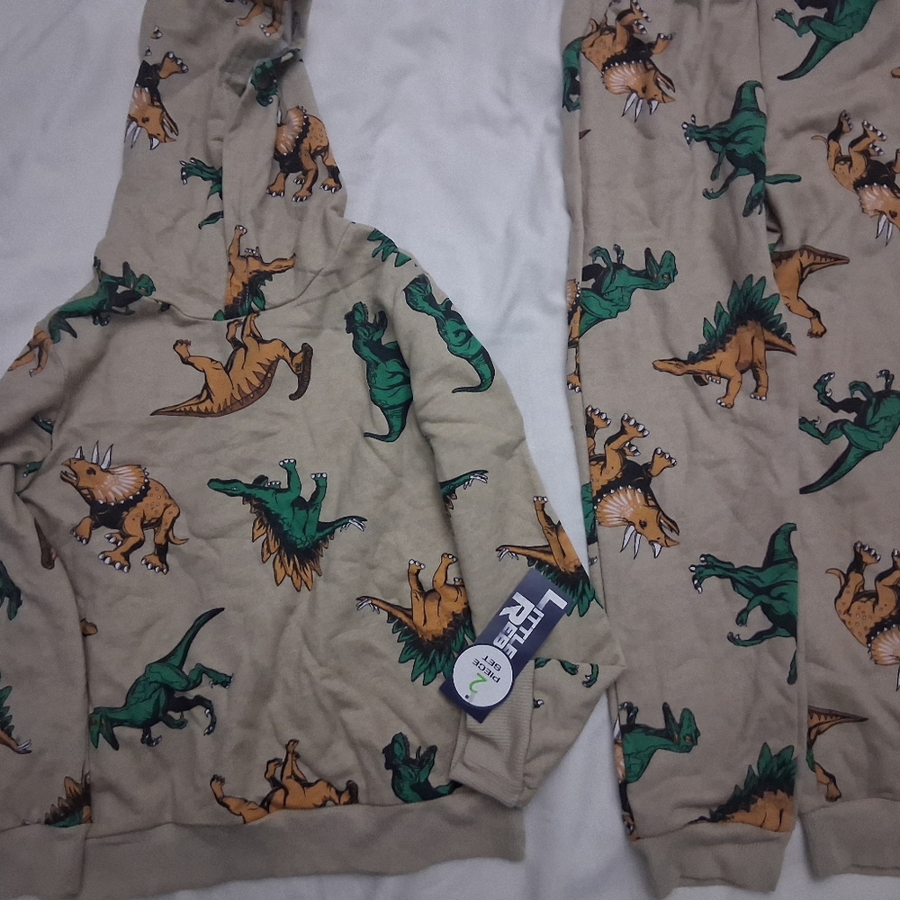 NWT Dinosaur Adventure Kids Pajama Set